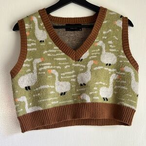 Knit vest
